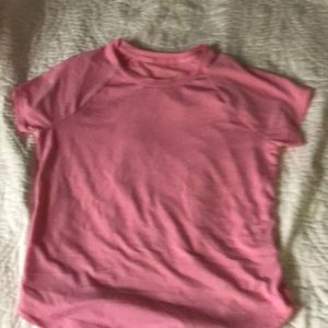 Pink Athleta girl shirt